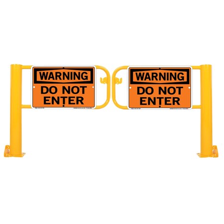 VESTIL Swivel Dock GATE Pair for 9 FT Door (SDG-9-SI-W-01)